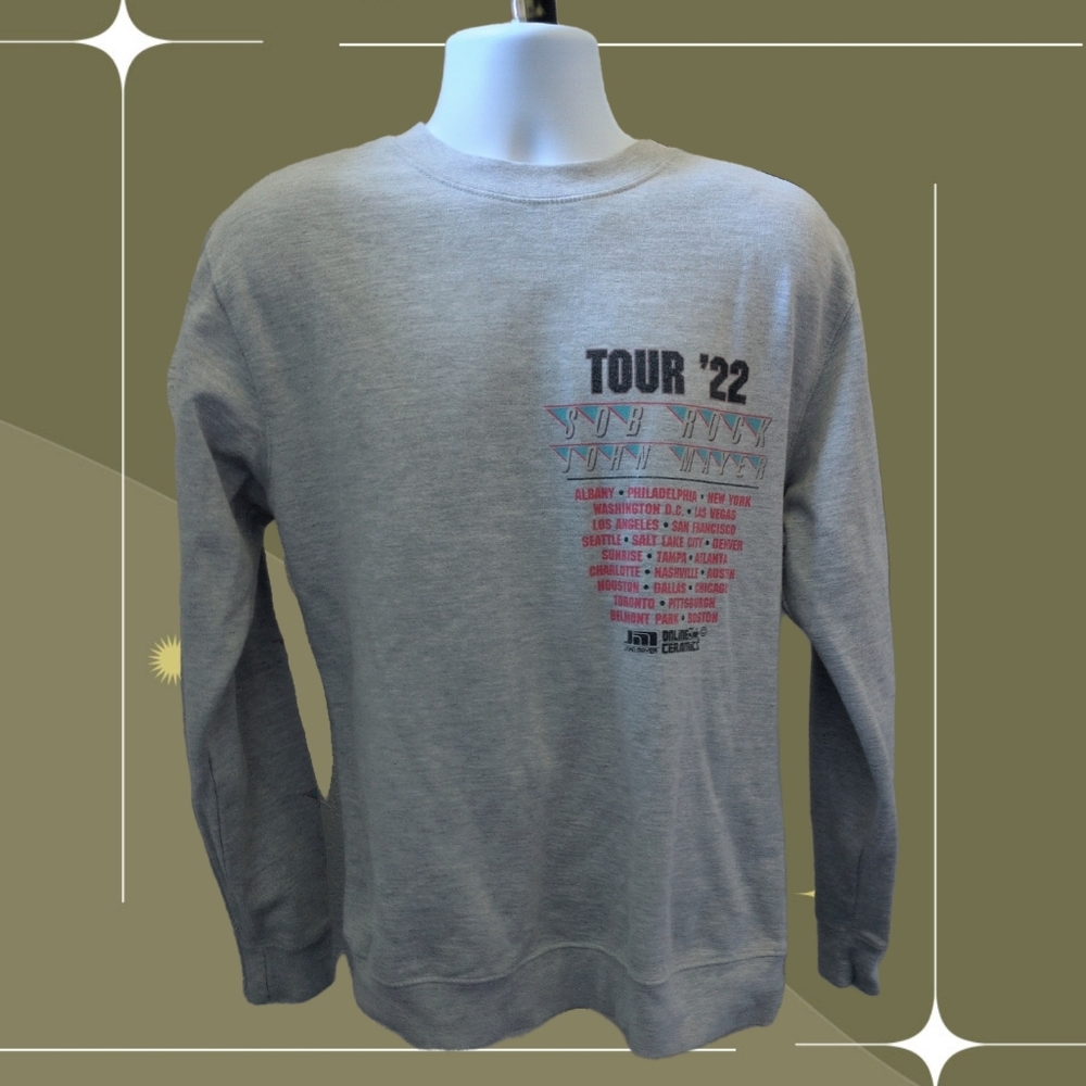 ✨ John Mayer x Online Ceramics Sob Rock Tour 2022 sweatshirt Size M
